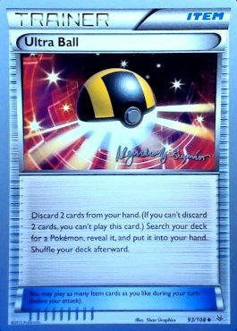 Ultra Ball (93/108) (Primal Groudon - Alejandro Ng-Guzman) [World Championships 2015] | Anubis Games and Hobby