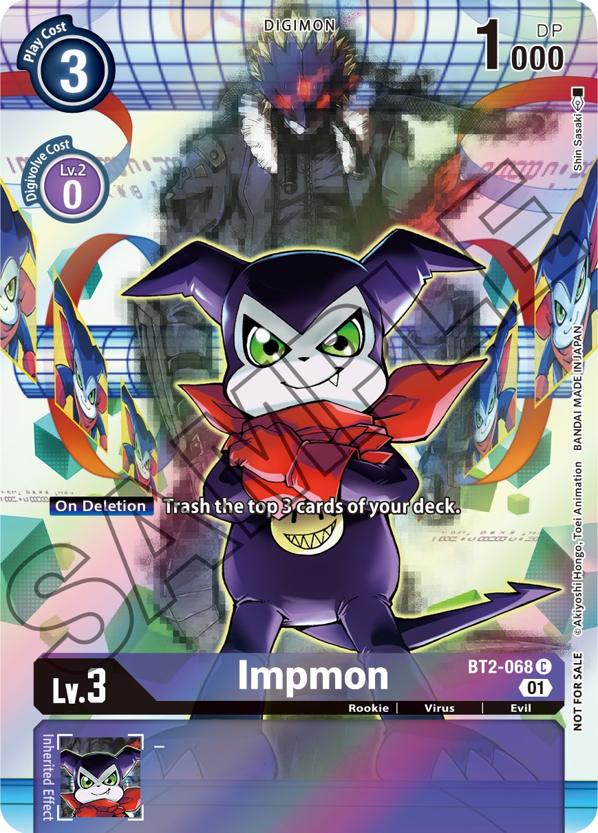 Impmon [BT2-068] (Tamer's Card Set 1) [Release Special Booster Promos] | Anubis Games and Hobby