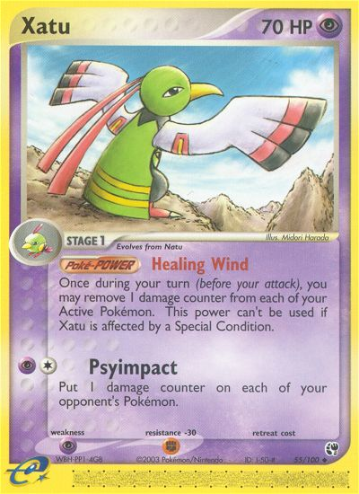Xatu (55/100) [EX: Sandstorm] | Anubis Games and Hobby