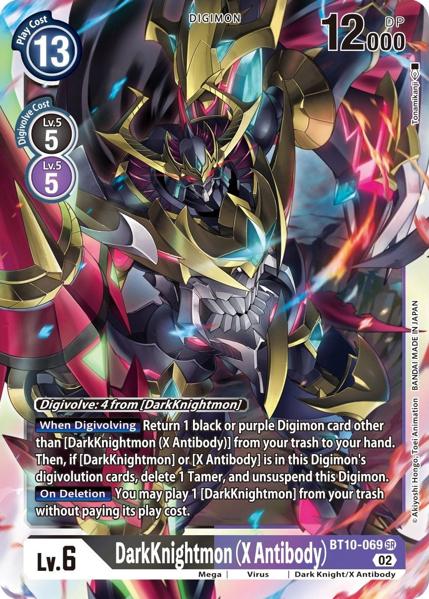 DarkKnightmon (X Antibody) [BT10-069] [Xros Encounter] | Anubis Games and Hobby