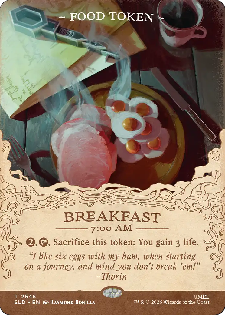 Food Token (2545) [Secret Lair Drop Series] | Anubis Games and Hobby