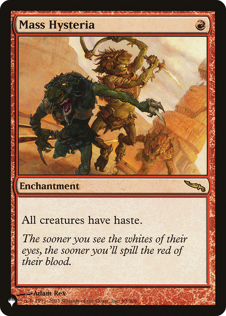 Mass Hysteria [The List] | Anubis Games and Hobby