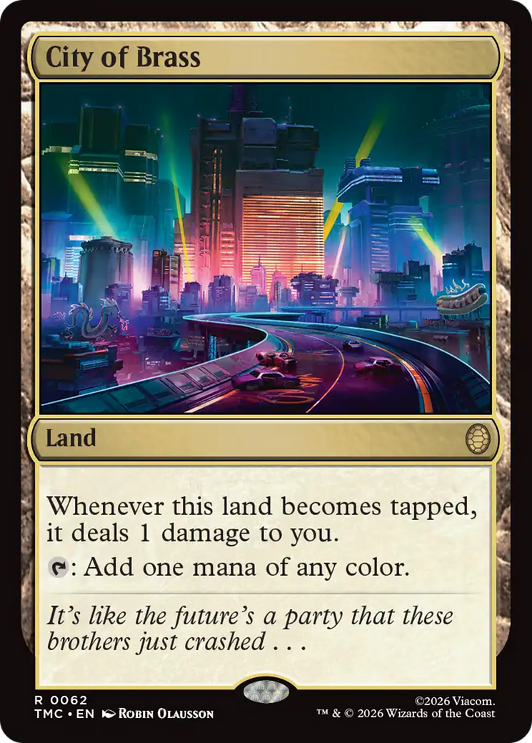City of Brass [Teenage Mutant Ninja Turtles Commander] | Anubis Games and Hobby