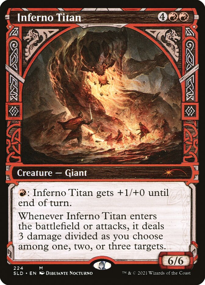 Inferno Titan [Secret Lair Drop Series] | Anubis Games and Hobby