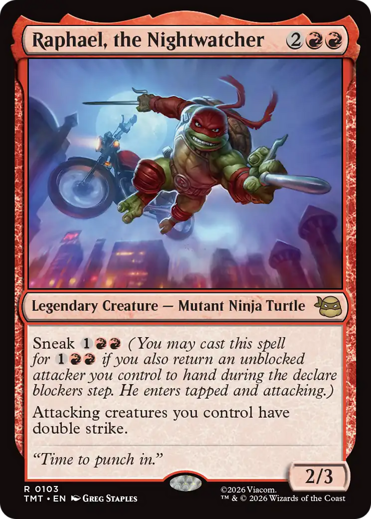 Raphael, the Nightwatcher [Teenage Mutant Ninja Turtles] | Anubis Games and Hobby