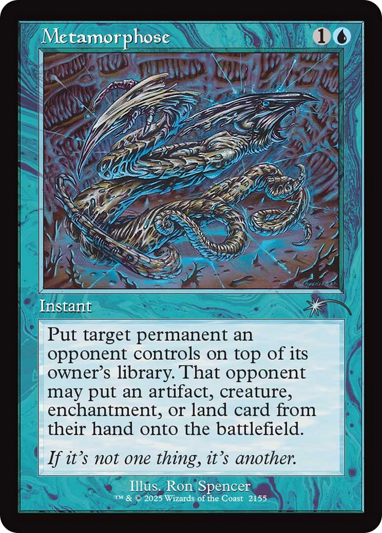 Metamorphose (Retro Frame) [Secret Lair Drop Series] | Anubis Games and Hobby