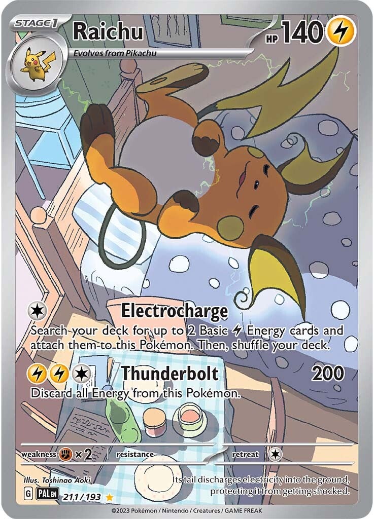 Raichu (211/193) [Scarlet & Violet: Paldea Evolved] | Anubis Games and Hobby