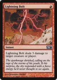 Lightning Bolt (M10) (Oversized) [Oversize Cards] | Anubis Games and Hobby