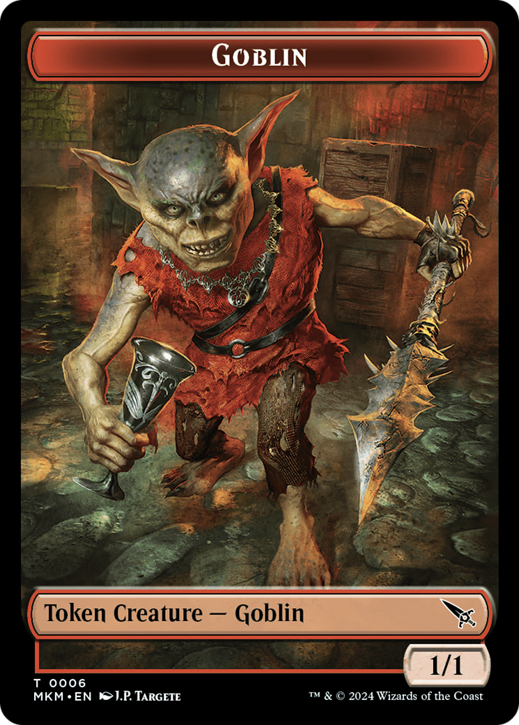 Thopter (0020) // Goblin Double-Sided Token [Murders at Karlov Manor Tokens] | Anubis Games and Hobby