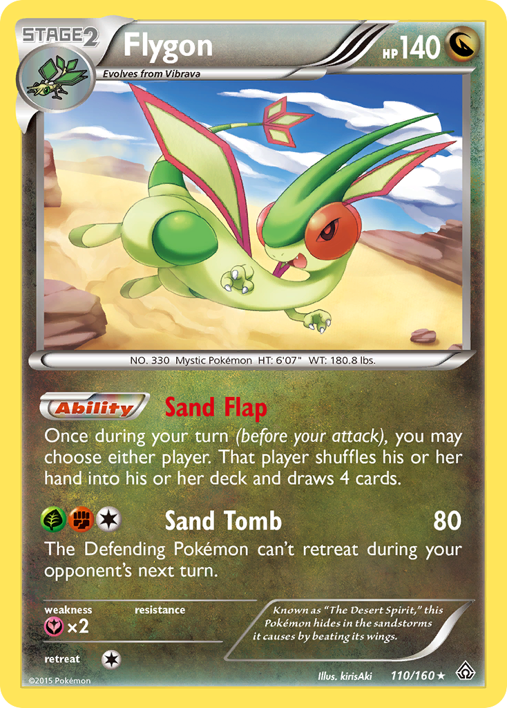 Flygon (110/160) [XY: Primal Clash] | Anubis Games and Hobby