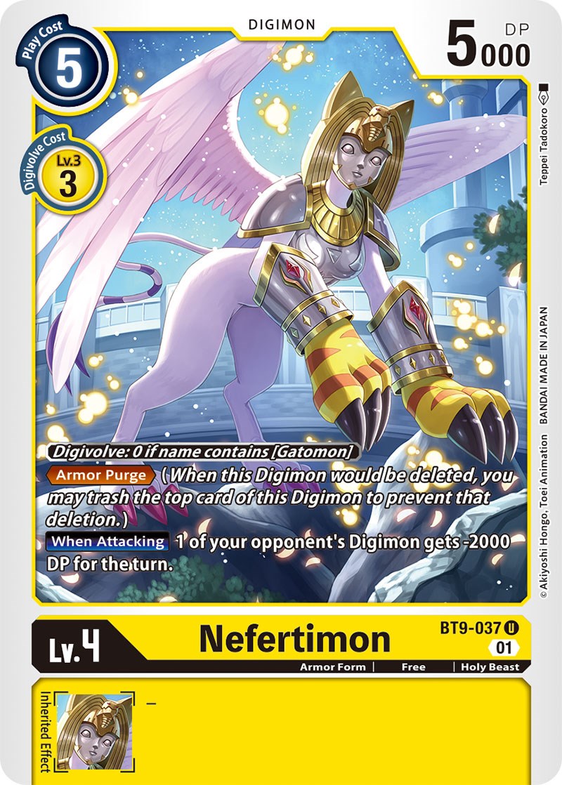 Nefertimon [BT9-037] [X Record] | Anubis Games and Hobby