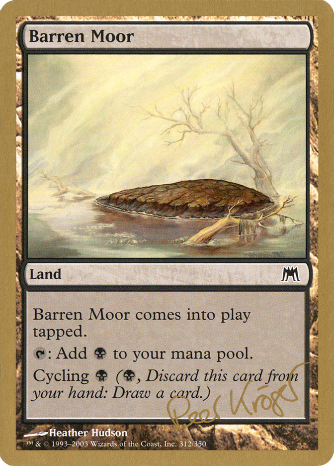 Barren Moor (Peer Kroger) [World Championship Decks 2003] | Anubis Games and Hobby