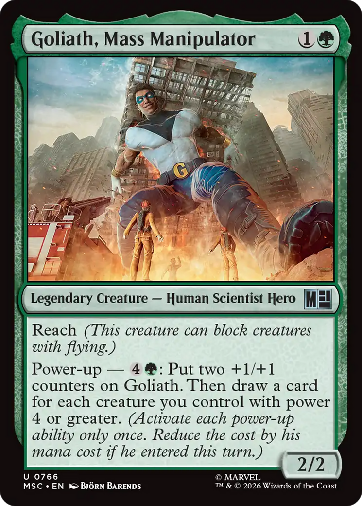 Goliath, Mass Manipulator [Marvel Super Heroes Commander] | Anubis Games and Hobby