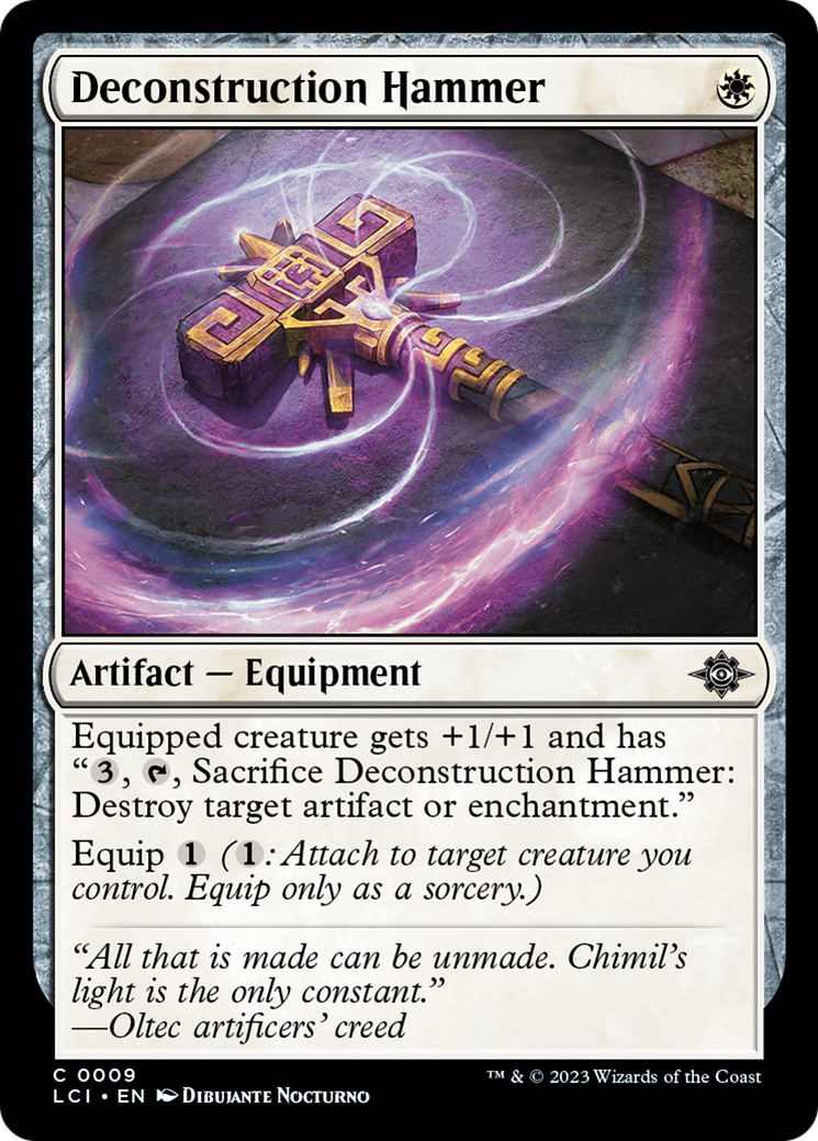 Deconstruction Hammer [The Lost Caverns of Ixalan] | Anubis Games and Hobby