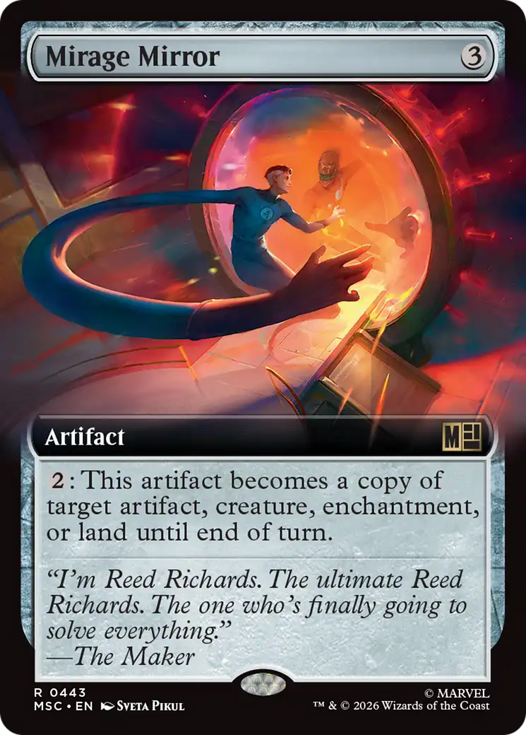 Mirage Mirror (Extended Art) [Marvel Super Heroes Commander] | Anubis Games and Hobby