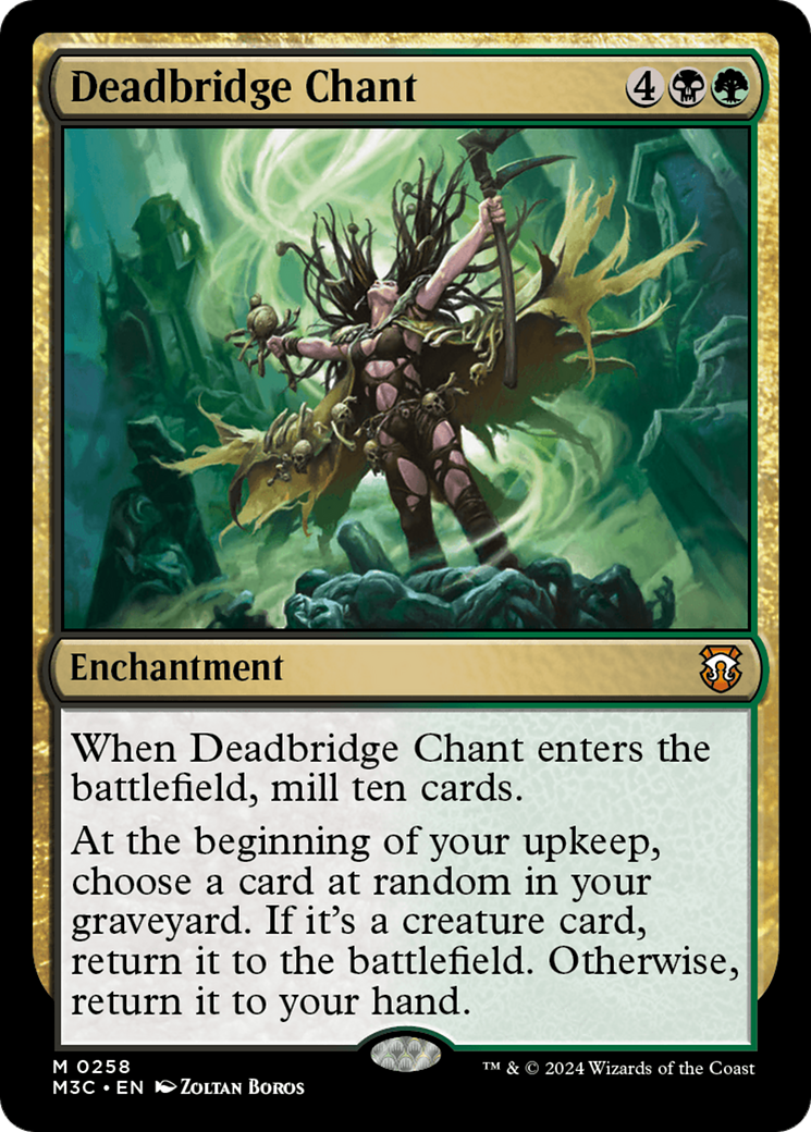 Deadbridge Chant [Modern Horizons 3 Commander] | Anubis Games and Hobby
