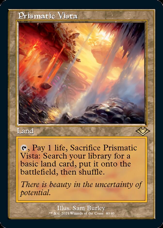 Prismatic Vista (Retro) [Modern Horizons] | Anubis Games and Hobby
