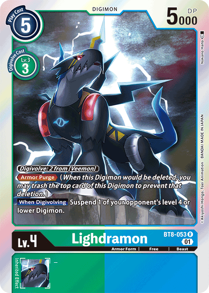 Lighdramon [BT8-053] [New Awakening] | Anubis Games and Hobby