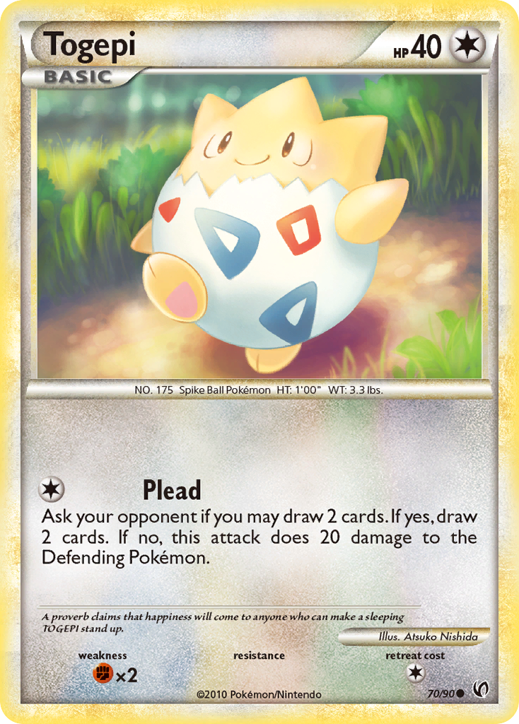 Togepi (70/90) [HeartGold & SoulSilver: Undaunted] | Anubis Games and Hobby