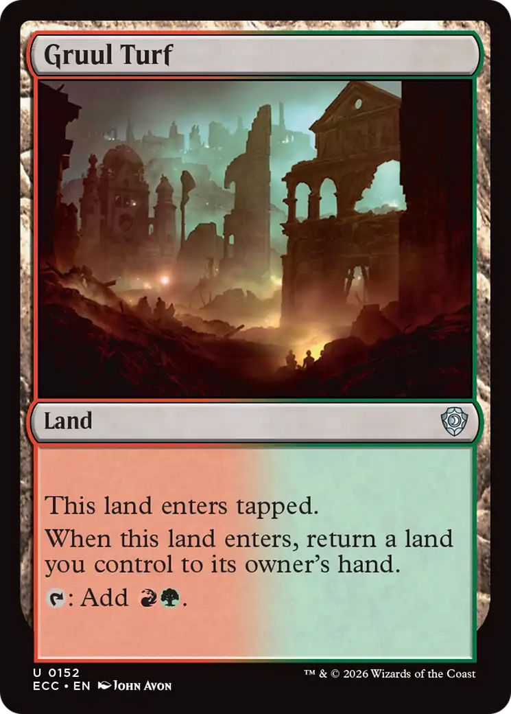 Gruul Turf [Lorwyn Eclipsed Commander] | Anubis Games and Hobby
