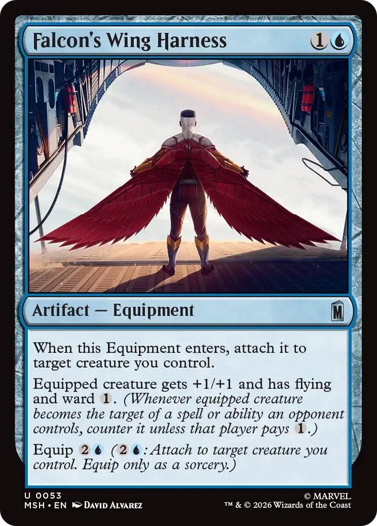 Falcon's Wing Harness [Marvel Super Heroes] | Anubis Games and Hobby