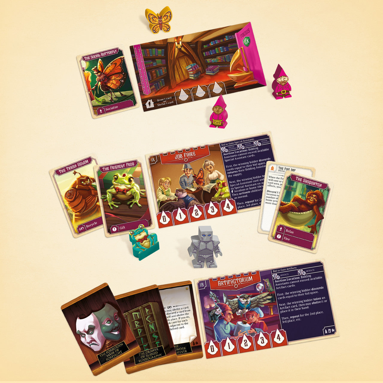 Ex Libris (2nd Ed.) - Expanded Archives Expansion | Anubis Games and Hobby