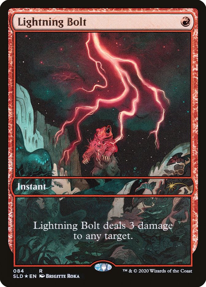 Lightning Bolt (084) [Secret Lair Drop Series] | Anubis Games and Hobby