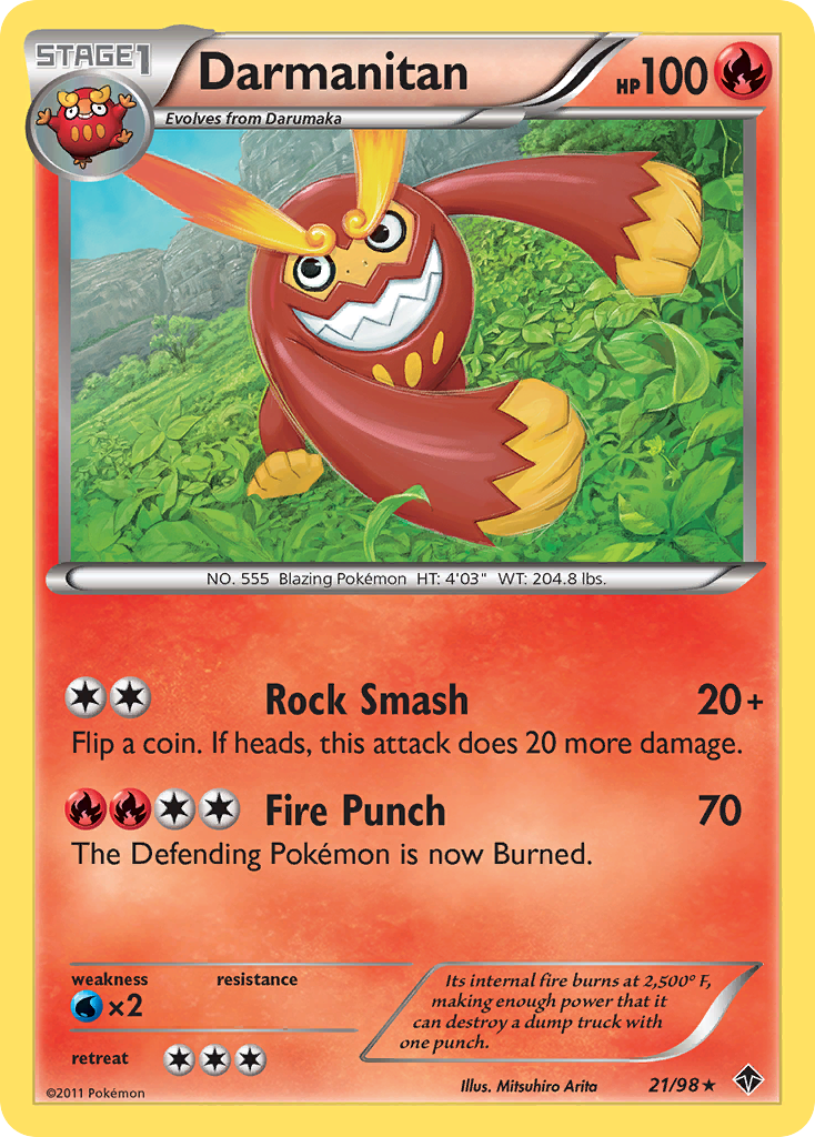 Darmanitan (21/98) [Black & White: Emerging Powers] | Anubis Games and Hobby