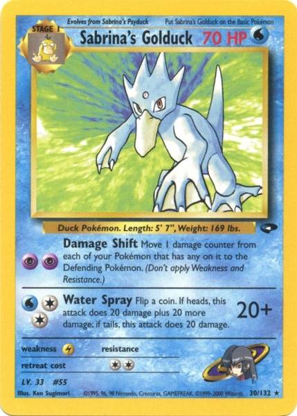 Sabrina's Golduck (30/132) [Gym Challenge Unlimited] | Anubis Games and Hobby