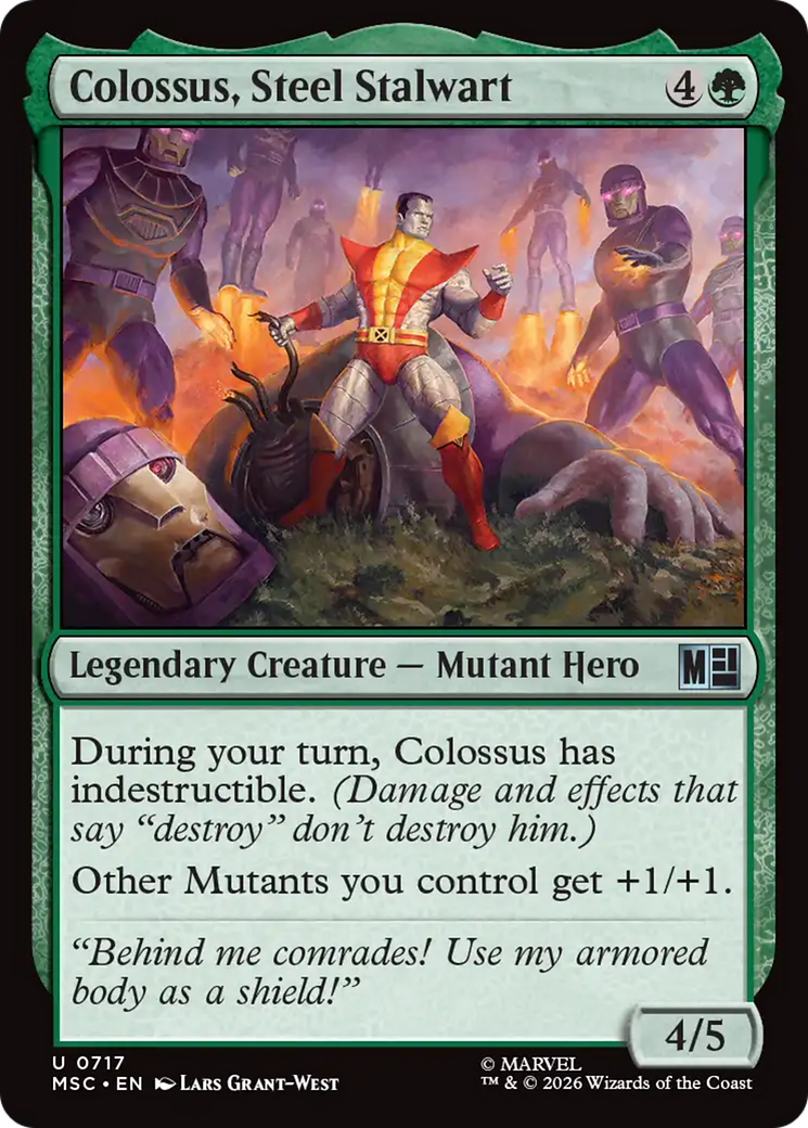 Colossus, Steel Stalwart [Marvel Super Heroes Commander] | Anubis Games and Hobby