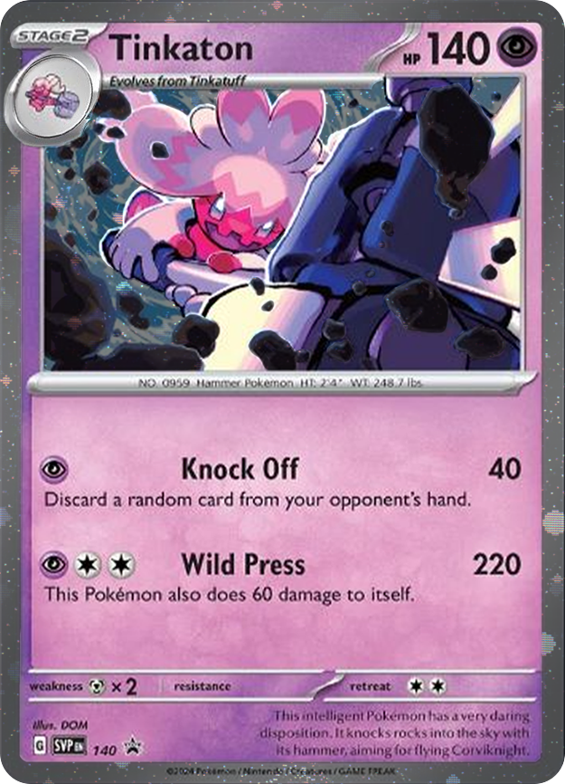 Tinkaton (SVP140) (Cosmos Holo) [SV: Scarlet & Violet Promo Cards] | Anubis Games and Hobby