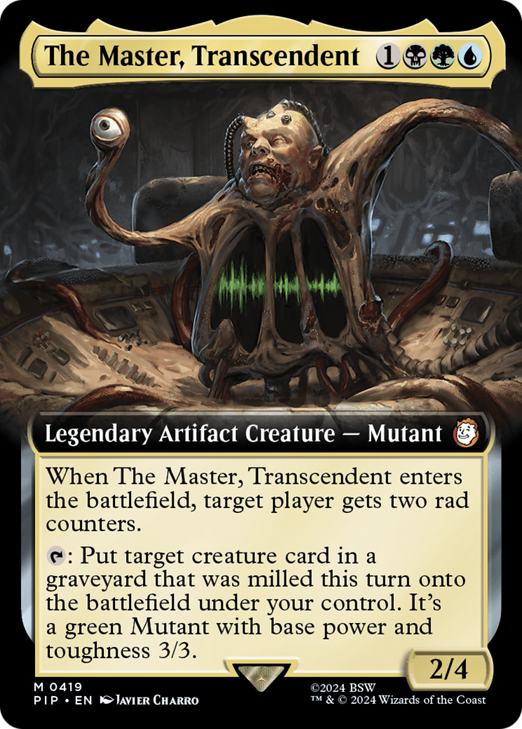The Master, Transcendent (Extended Art) [Fallout] | Anubis Games and Hobby