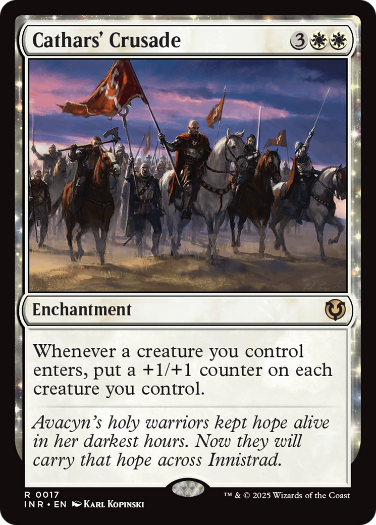 Cathars' Crusade [Innistrad Remastered] | Anubis Games and Hobby