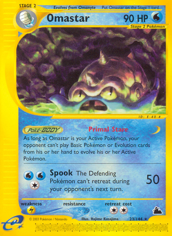 Omastar (23/144) [Skyridge] | Anubis Games and Hobby