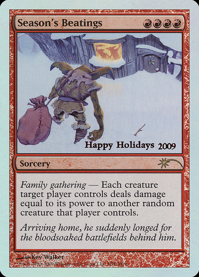 Season's Beatings [Happy Holidays] | Anubis Games and Hobby