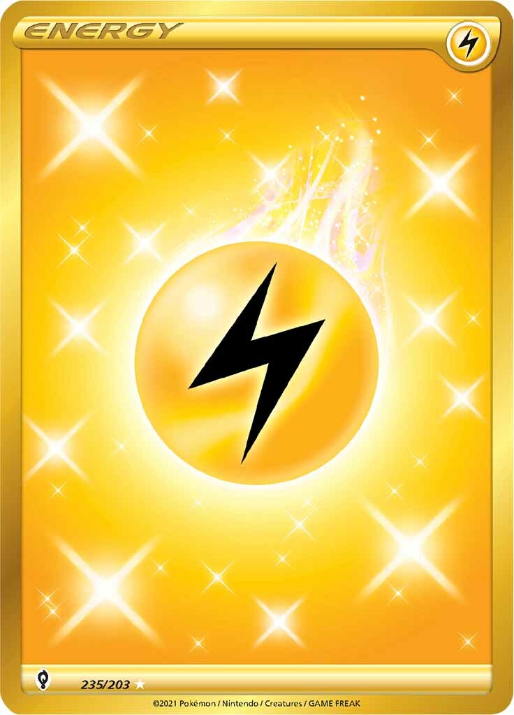 Lightning Energy (235/203) [Sword & Shield: Evolving Skies] | Anubis Games and Hobby