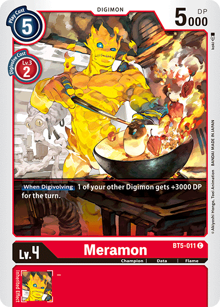 Meramon [BT5-011] [Battle of Omni] | Anubis Games and Hobby