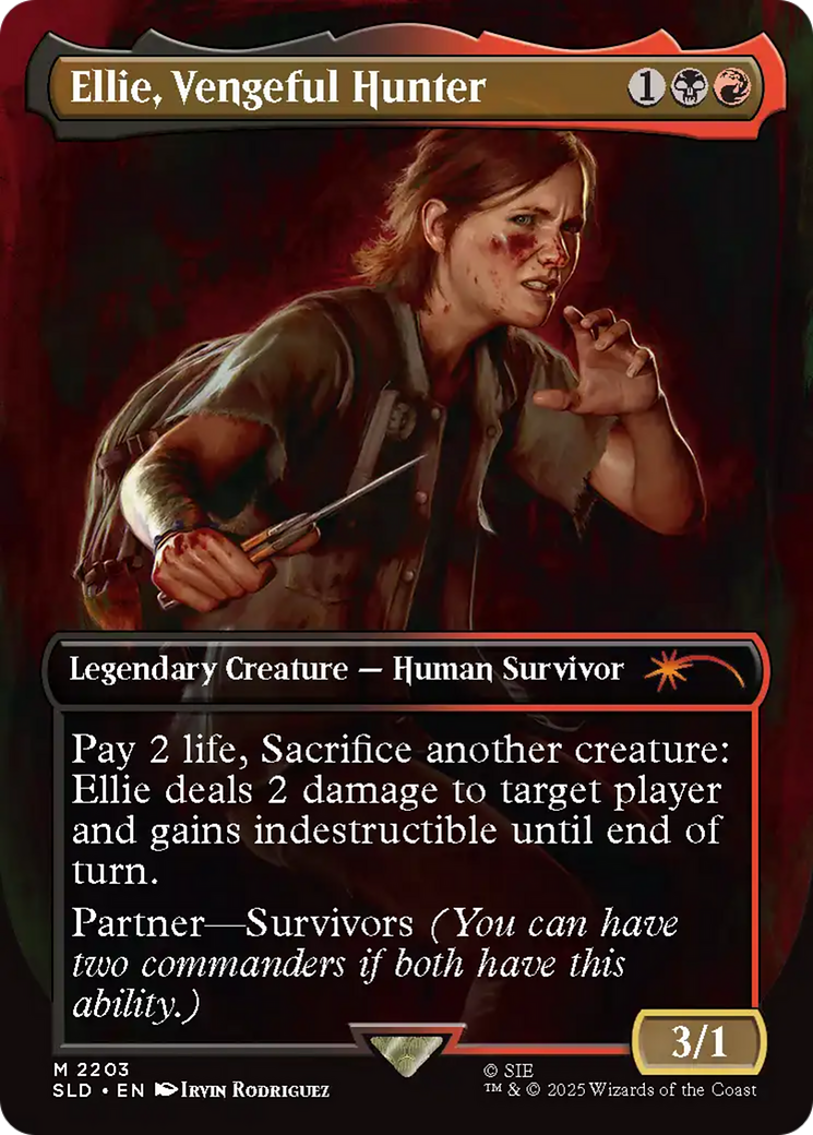 Ellie, Vengeful Hunter [Secret Lair Drop Series] | Anubis Games and Hobby