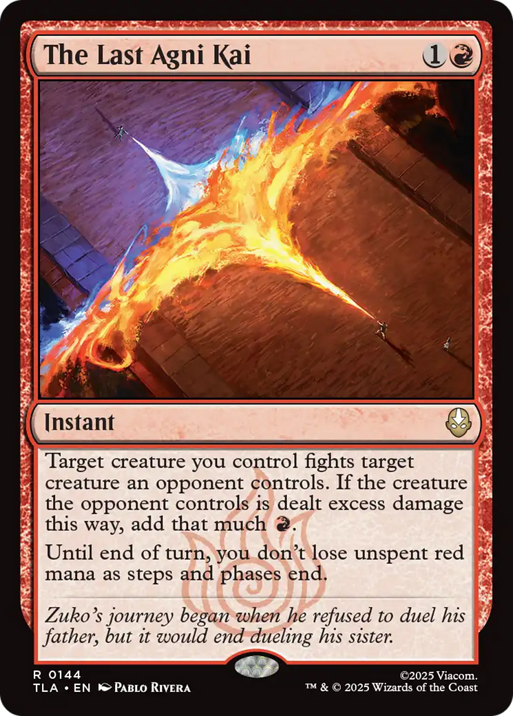 The Last Agni Kai [Avatar: The Last Airbender] | Anubis Games and Hobby