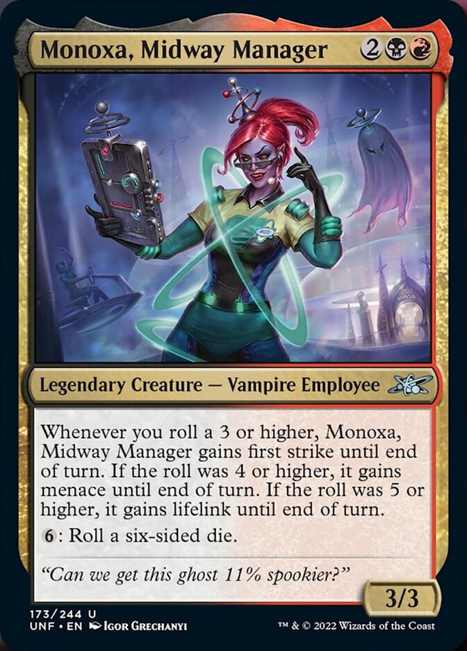 Monoxa, Midway Manager [Unfinity] | Anubis Games and Hobby