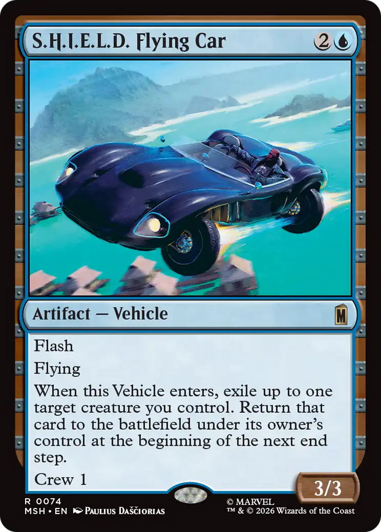 S.H.I.E.L.D. Flying Car [Marvel Super Heroes] | Anubis Games and Hobby