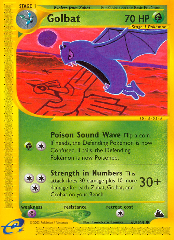 Golbat (60/144) [Skyridge] | Anubis Games and Hobby