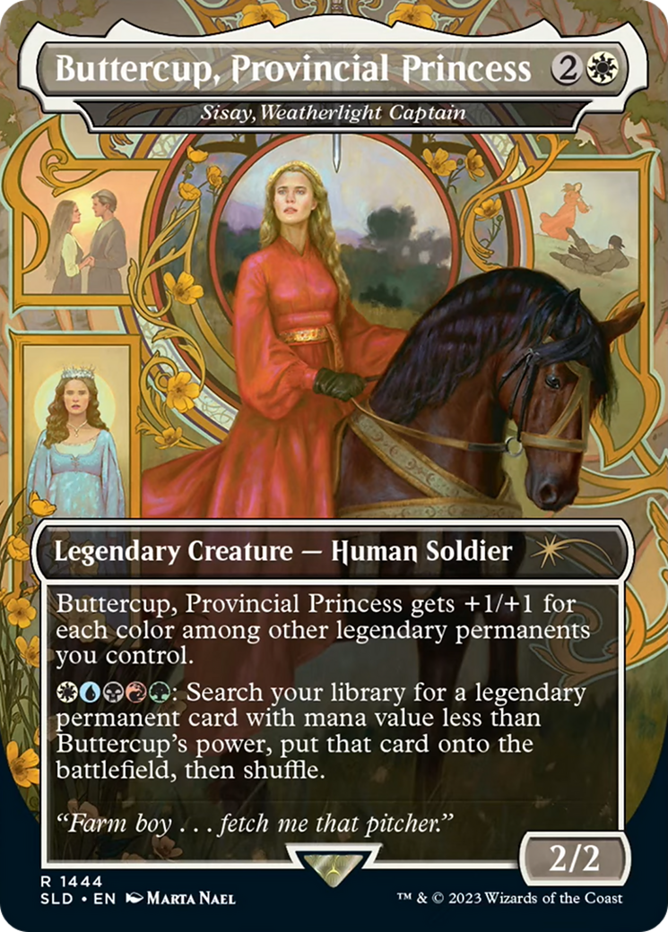 Buttercup, Provincial Princess - Sisay, Weatherlight Captain [Secret Lair Drop Series] | Anubis Games and Hobby