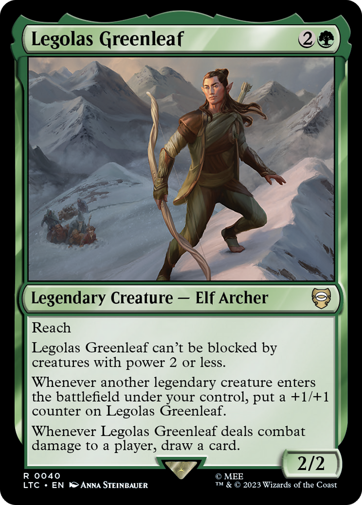 Legolas Greenleaf [The Lord of the Rings: Tales of Middle-Earth Commander] | Anubis Games and Hobby