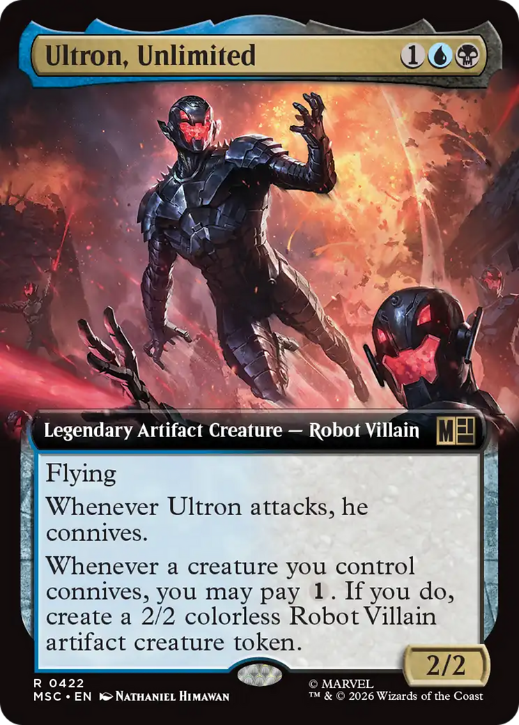 Ultron, Unlimited (Extended Art) [Marvel Super Heroes Commander] | Anubis Games and Hobby
