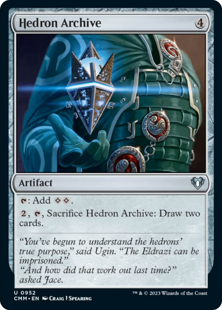Hedron Archive [Commander Masters] | Anubis Games and Hobby
