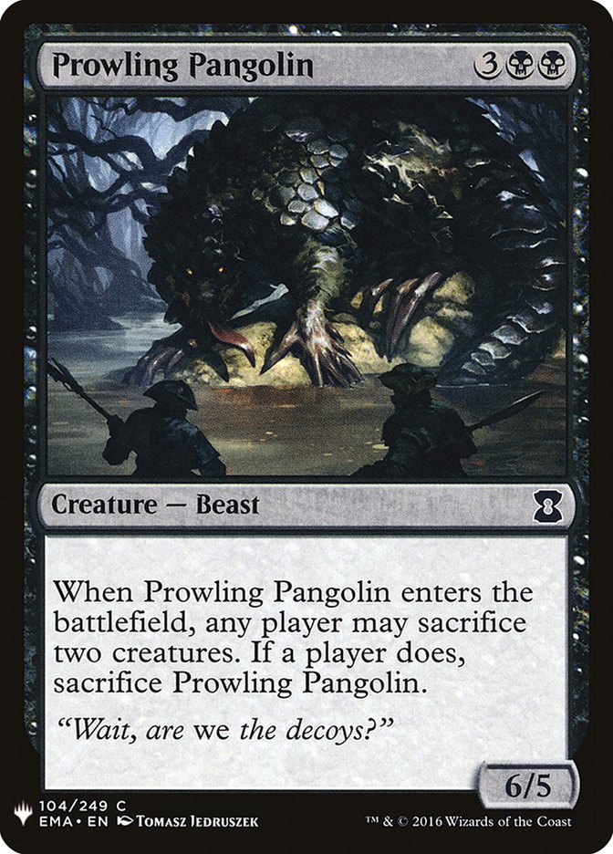 Prowling Pangolin [Mystery Booster] | Anubis Games and Hobby