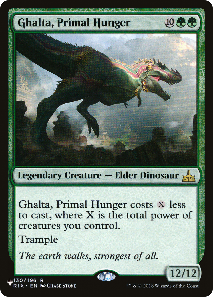 Ghalta, Primal Hunger [The List] | Anubis Games and Hobby