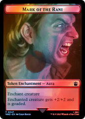 Alien // Mark of the Rani Double-Sided Token (Surge Foil) [Doctor Who Tokens] | Anubis Games and Hobby