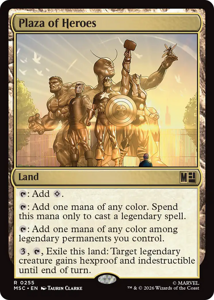 Plaza of Heroes [Marvel Super Heroes Commander] | Anubis Games and Hobby